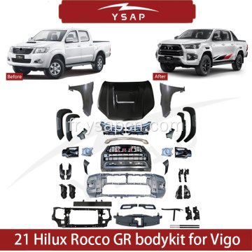 2021 Kit de carrosserie Hilux Rocco GR pour Vigo